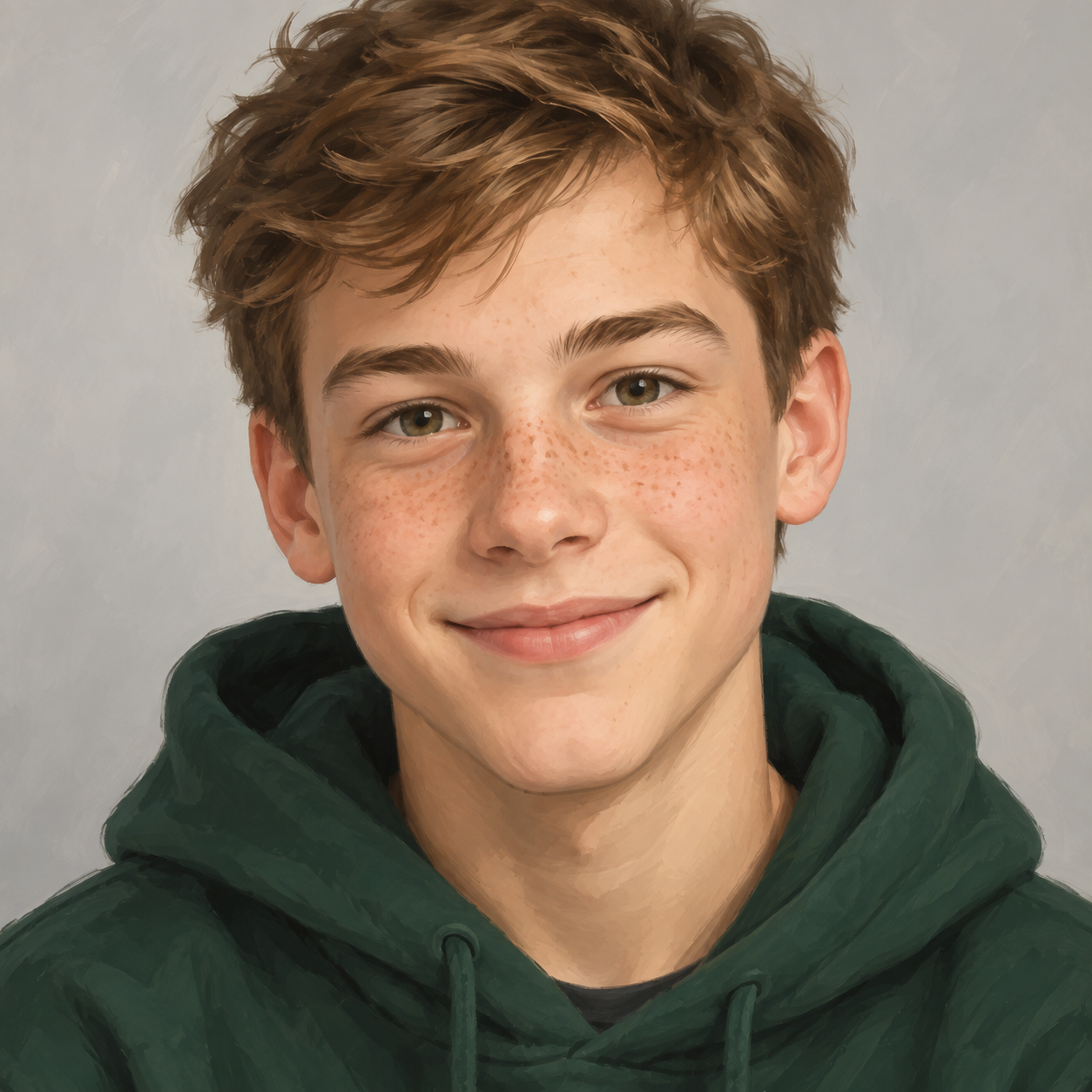 Daniel, the young artist